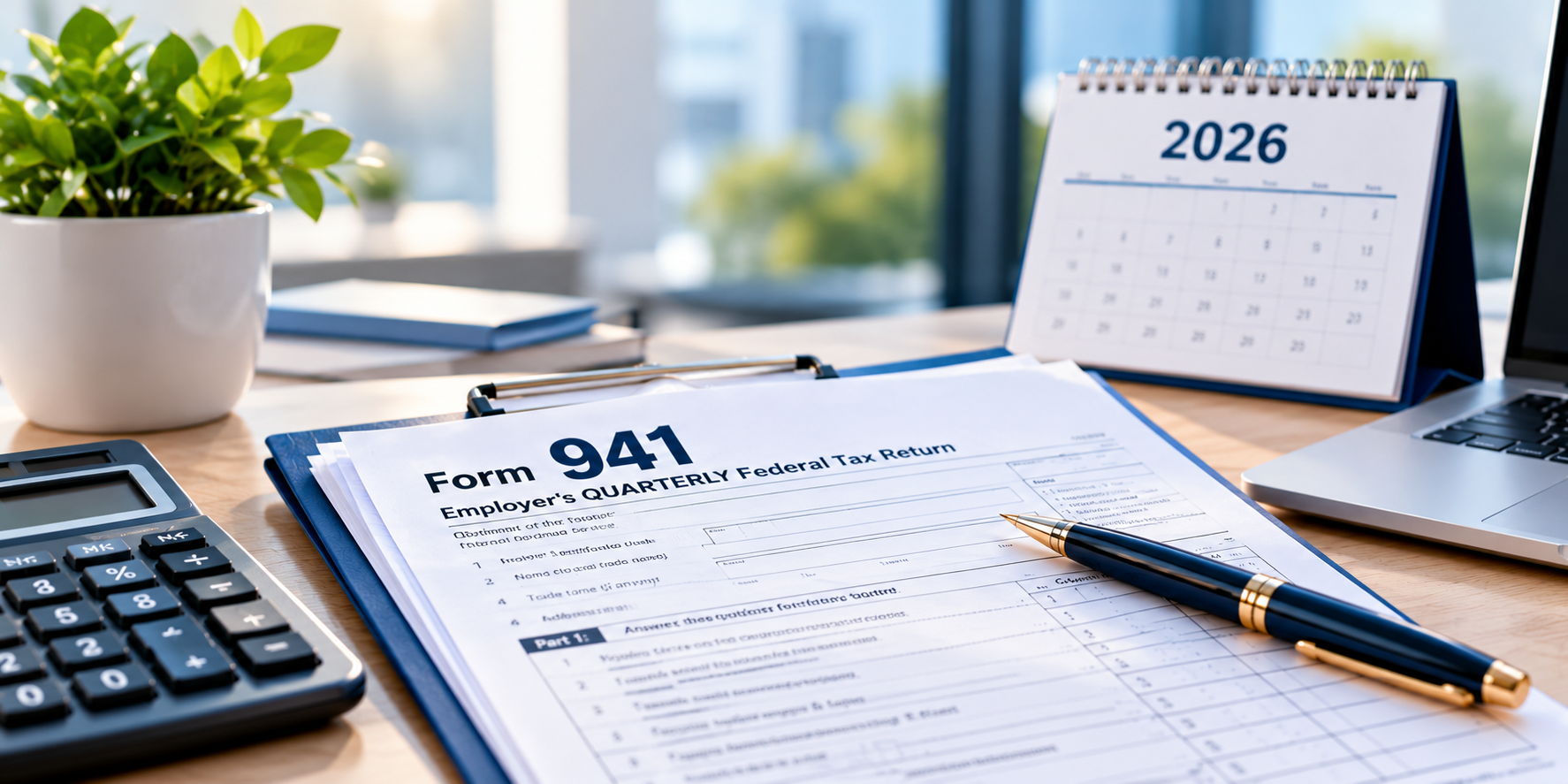 How to Fill Out Form 941 for 2026: Every Line, With a Complete Worked Quarter